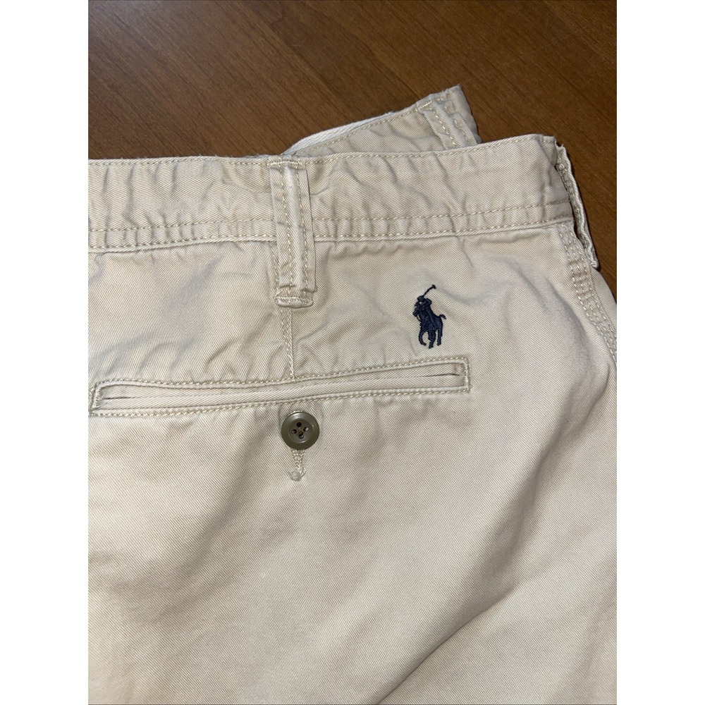 Polo Ralph Lauren Relaxed Fit Shorts Men 38 Beige Outdoors Golf Preppy